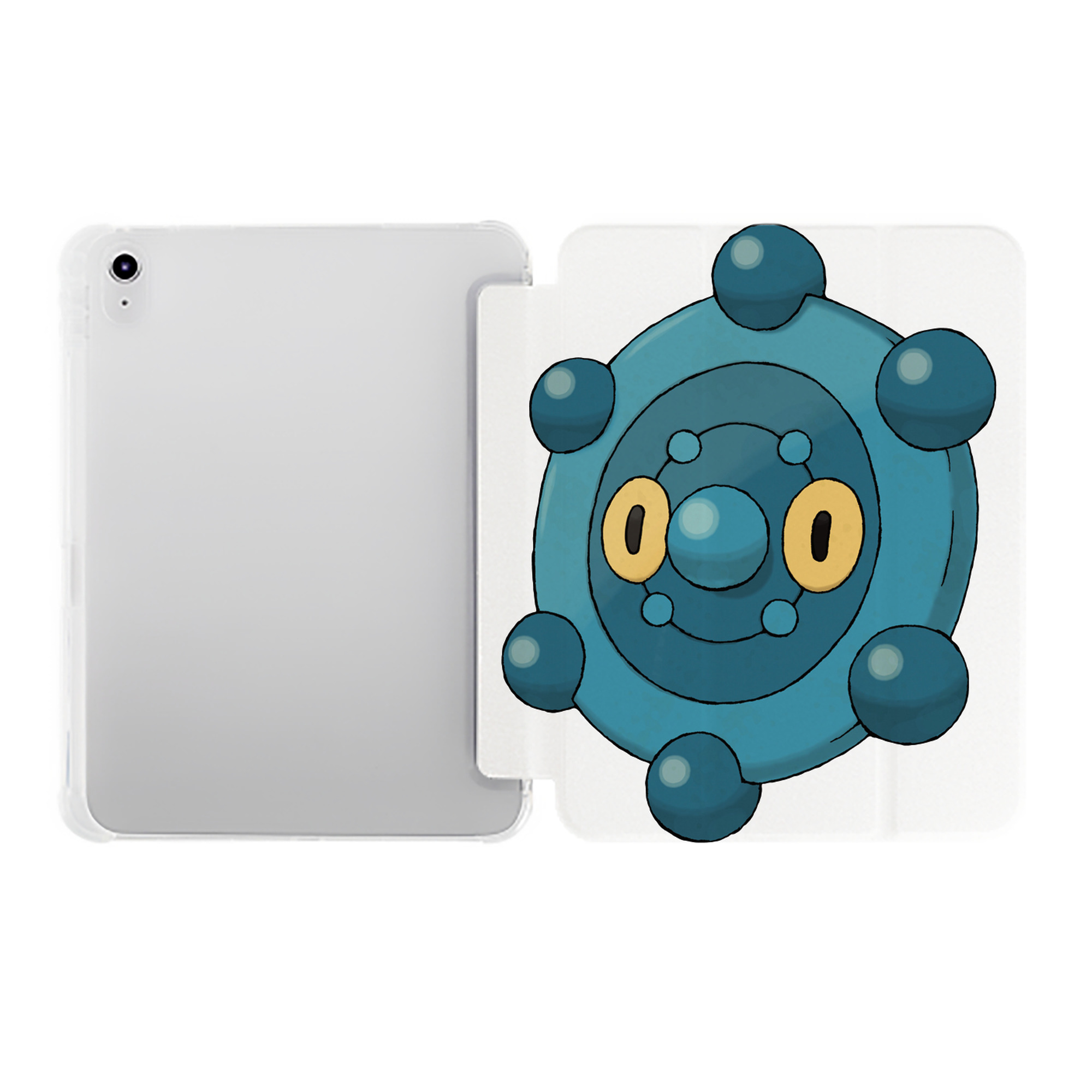 （画像用） ポケットモンスター Pokémon IPad ケース ペン収納付き 三つ折りスタンド PUレザー×シリコン 対応機種9.5/10.5/10.9インチ